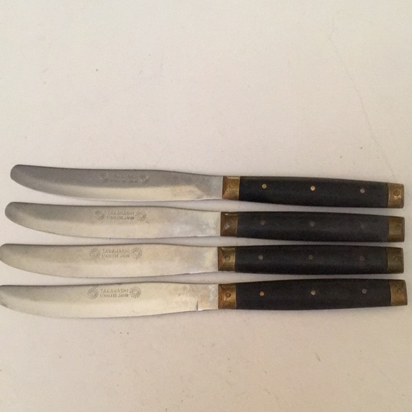 ACCEPTING OFFERS! Vintage Takahashi Japan Stainless Flatware  Set - Picture 4 of 6